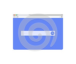Internet browser search engine, search address and navigation bar. Search engine optimization, SEO.