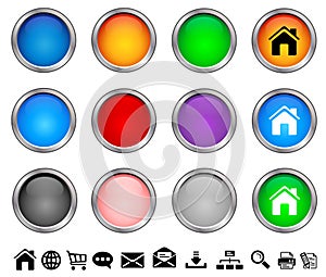 Internet buttons