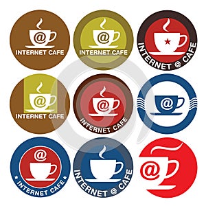 Internet Cafe logo design