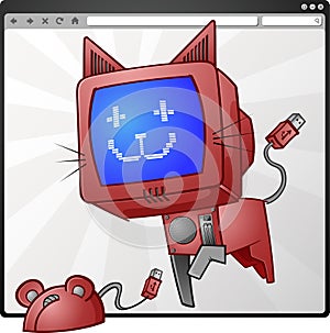 Internet Cat and Mouse