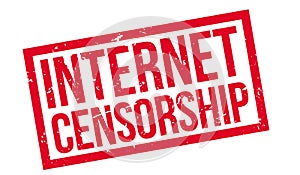 Internet Censorship rubber stamp