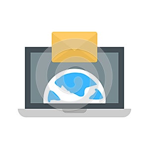 Internet Color Vector Icon which can easily modify or edit
