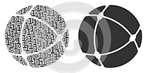 Internet Composition of Binary Digits