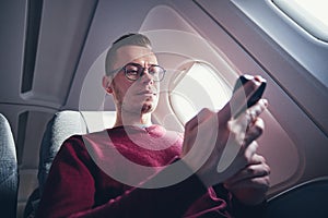 Internet connection during flight