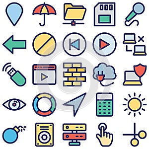 Internet Connection Isolated Vector icon which can easily modify or edit