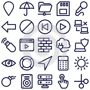 Internet Connection Isolated Vector icon which can easily modify or edit