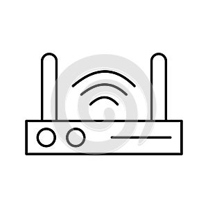 Internet connection Vector icon which can easily modify or edit