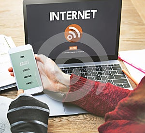 Internet Connection Wireless Wifi Technology Concept