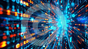 Internet connections. Digital input, programming code.