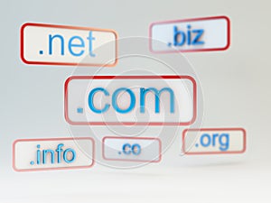 Internet domain names photo