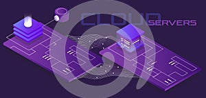 Data transmission technology and data protection illustration