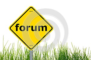 Internet forum concept
