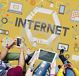 Internet Global Communication Connection Data Concept