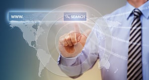 Internet global communications search