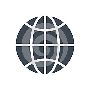 Internet glyph color icon