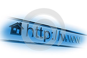 Internet homepage address