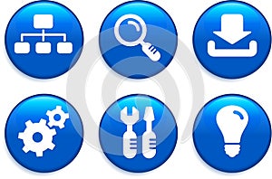 Internet Icons Buttons