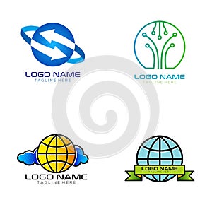 Internet logo and icon design