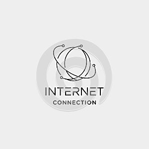 INTERNET LOGO SIMPLE LINE browser symbol icon sign