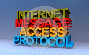 internet message access protocol on blue
