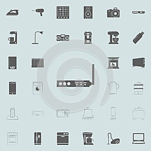 internet modem icon. Electro icons universal set for web and mobile