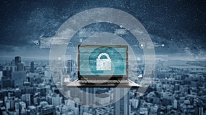 Internet network and cyber data security system technology