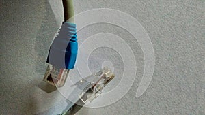 internet network utp cable to connect the world