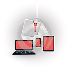 Internet Phishing, Account Hacking Attempt by Malicious Email - Hacker Activity, Data Theft, Hacked, Stolen Login Credentials