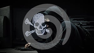 Internet Piracy Hacker Failing to Hack Computer System