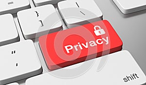 Internet privacy concept