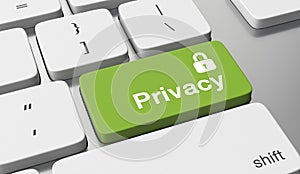 Internet privacy concept