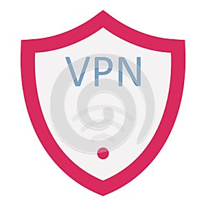 Internet protocol security Flat  Vector icon which can easily modify or edit