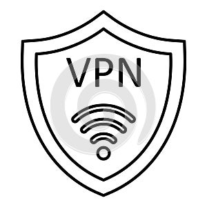 Internet protocol security Isolated Vector icon