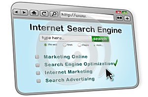 Internet Search Engine