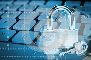 Internet security concept