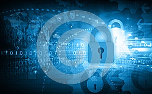 Internet security concept