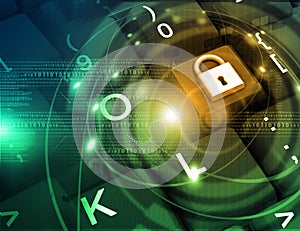 Internet security concept