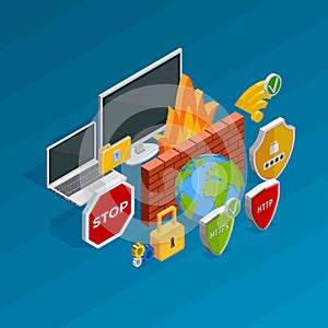 Internet Security Concept