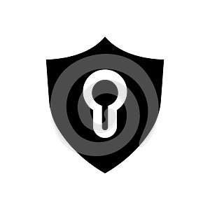 Internet security icon vector. Antivirus illustration sign. Protection symbol or logo.