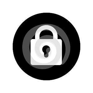 Internet security icon vector. Antivirus illustration sign. Protection symbol or logo.