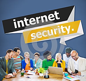 Internet Security Protection Phishing Prevent Protect Concept