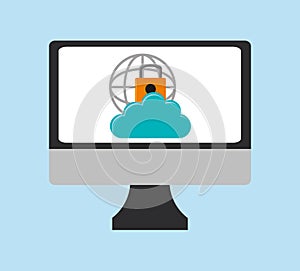 internet security related icons image