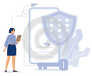 Internet security settings concept, Proxy server, VPN access, secure web traffic, IP address, network access, connectivity,