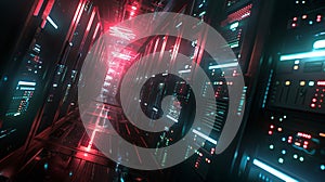 The Internet Server Room Lights