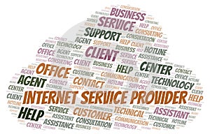 Internet Service Provider word cloud