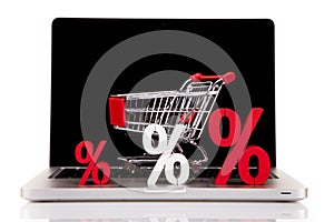 Internet Shoping concept