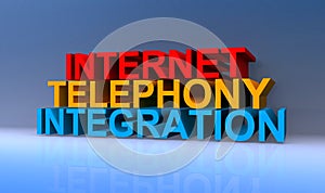 Internet telephony integration on blue