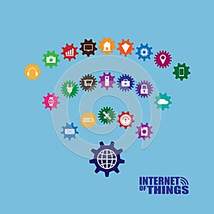 Internet of things concept