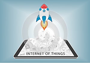 Internet of things (IoT) takes off photo