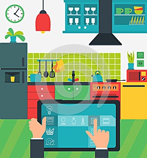 Internet of things in the kitchen